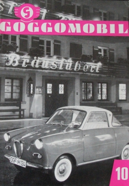 "Goggomobil" 1958 Glas-Firmenmagazin (2591)