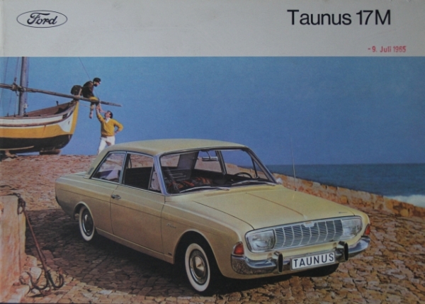 Ford Taunus 17 M Modelprogram 1965 Carbrochure (2602)