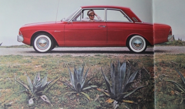 Ford Taunus 17 M Modelprogram 1965 Carbrochure (2602)