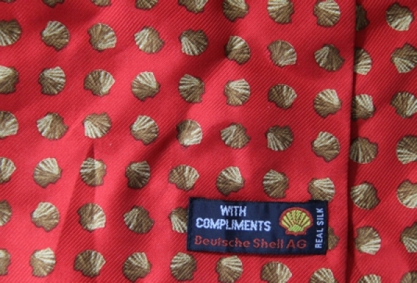 Shell Silkscarf 1970 with Shell-Logos (2619)