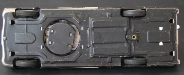 Ichiko Chevrolet Impala Policecar 1962 Tinmodel with Frictiondrive (2629)
