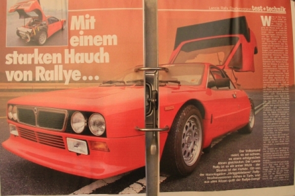 Automobil-Advertising 165 Folders with Advertising and Testreports 1960-1985 (2691)