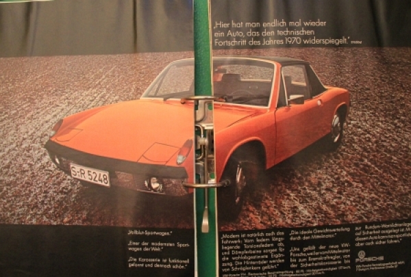 Automobil-Advertising 165 Folders with Advertising and Testreports 1960-1985 (2691)