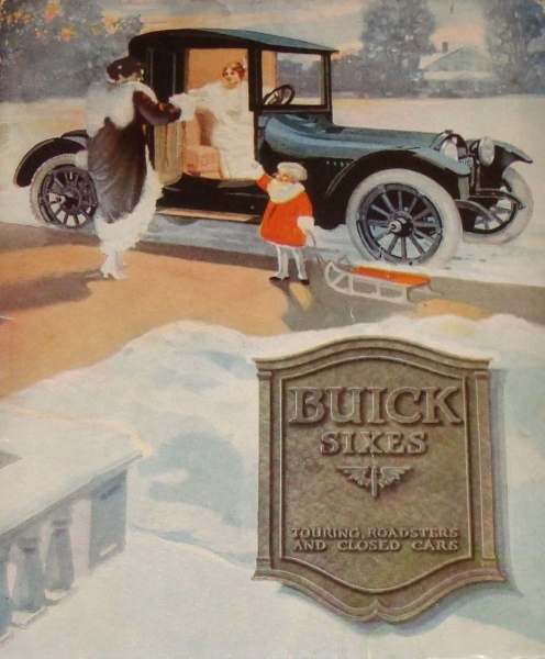 Buick Sixes Touring Roadster Modelprogram 1916 Carbrochure (6077)