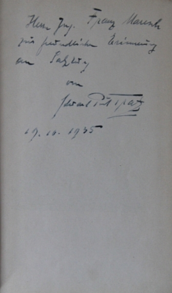 Tratz "Vom Auto aus" Traveljournal 1931 signed (2838)