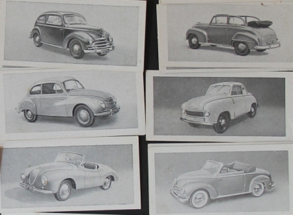 Paicos Cigaretts Automobiles 1956 Scrappictures-Convolute (2860)