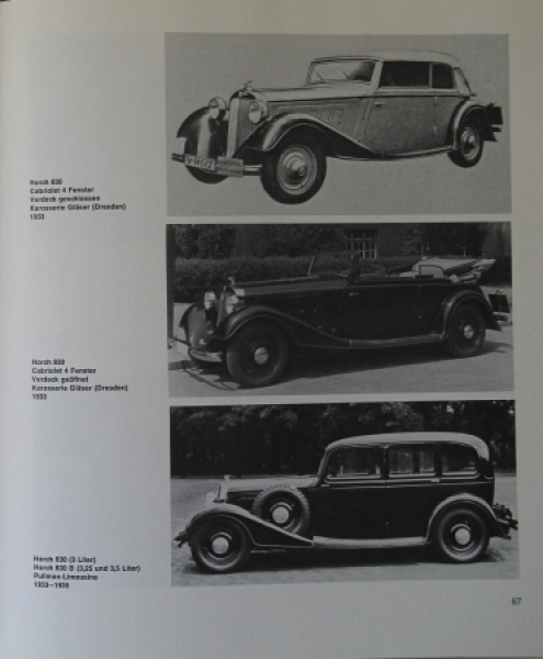 Oswald "Alle Horch Automobile 1900-1945" Horch-Historie 1979 (2924)
