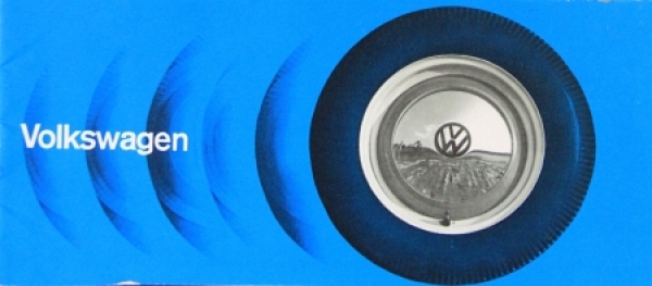 Volkswagen Käfer Modellprogramm 1963 Automobilprospekt (7555)