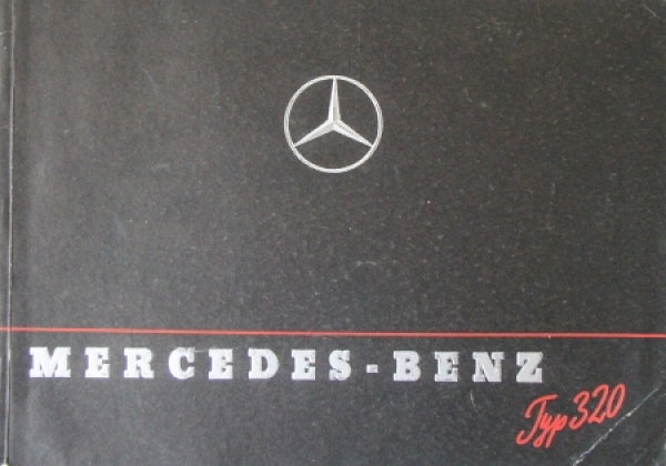 Mercedes-Benz 320 Modelprogram 1939 Carbrochure (3148)