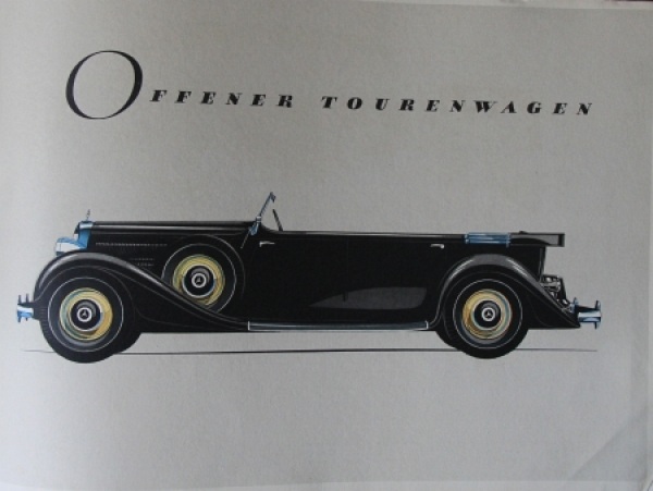 Mercedes-Benz 320 Modelprogram 1939 Carbrochure (3148)