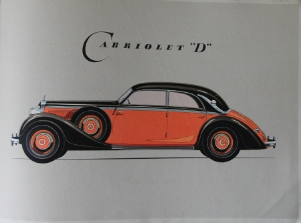 Mercedes-Benz 320 Modelprogram 1939 Carbrochure (3148)