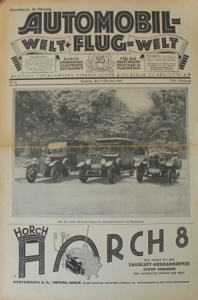 "Automobil- und Flugwelt" Traffic-Magazine 1927 (3173)