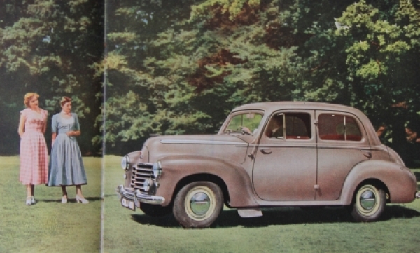 Vauxhall Velox 6 Cylinder Modelprogram 1950 Carbrochure (3180)