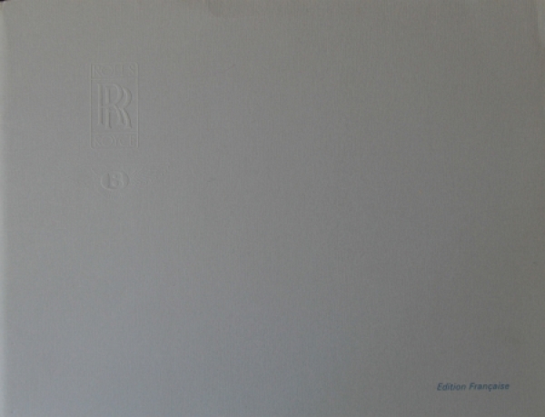 Rolls-Royce Bentley Modelprogram 1966 Carbrochure (3191)