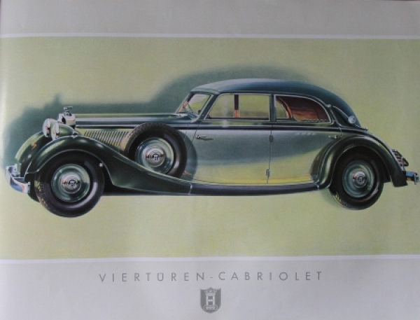 Horch 3,5 Litre V-8 Cylindre Modelprogram 1937 Carbrochure (5650)