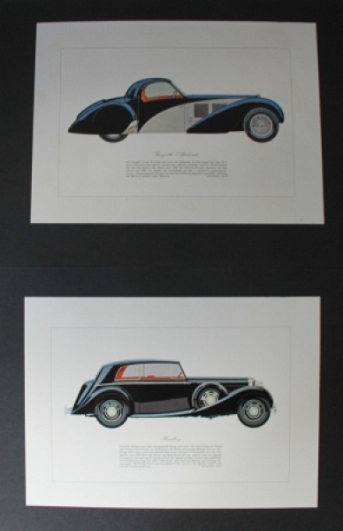 "Die klassischen Wagen der dreissiger Jahre" Car-History 1961 (3202)