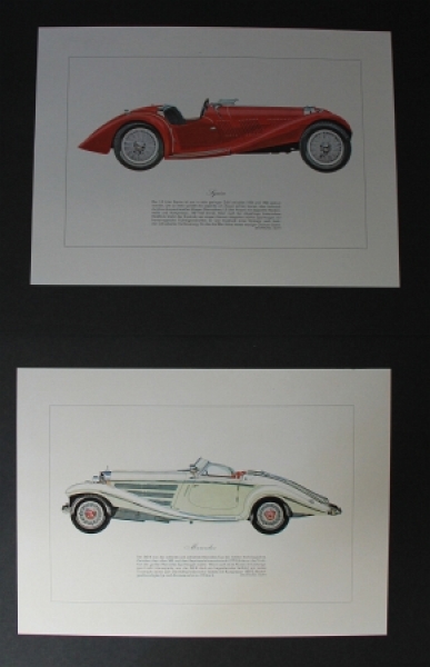 "Die klassischen Wagen der dreissiger Jahre" Car-History 1961 (3202)