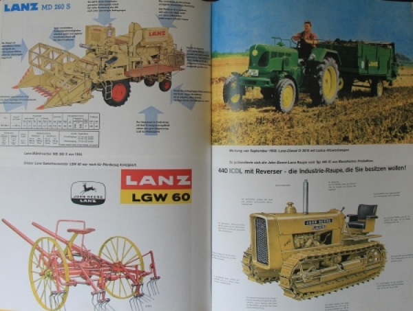 Haefner "Lanz - 1952-1967" Tractor-History 1991 (3242)
