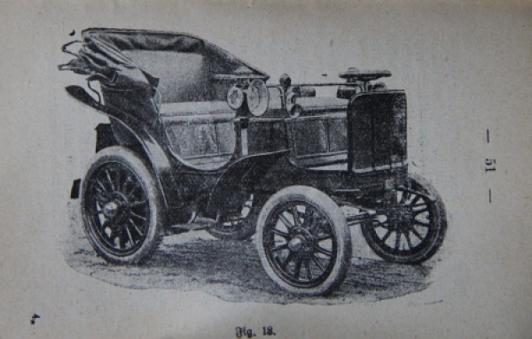 Paul "Motorwagen - Automobile" Fahrzeughistorie 1904 Band 291 (3275)