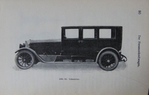 Thebis "Automobile, Personen- und Lastautomobile" Vehicletechnic 1926 (2286)