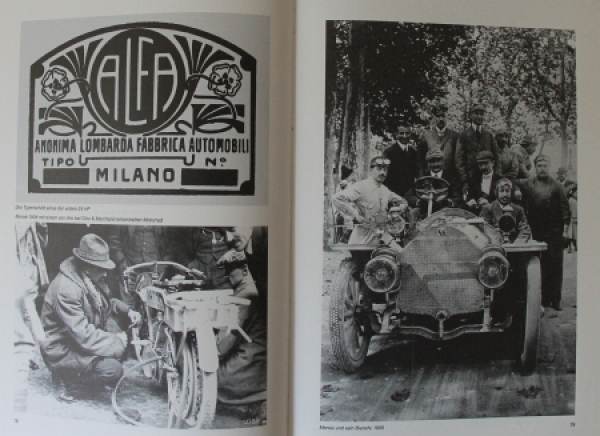 Hoenscheidt "Alfa Romeo - Die Merosi Epoche 1910-1927" Alfa-Romeo History 1986 (3368)