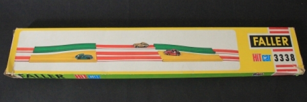 Faller Hitcar 3338 Racingcourse-Accesoires 1970  in original box (3439)