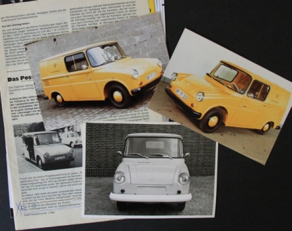 Volkswagen Fridolin 3 Factoryphotos and Presstext 1968 (3548)