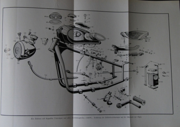 Thoelz "Das Motorrad - Konstruktion, Bau und Betrieb" Motorbike-Technic 1953 (3701)