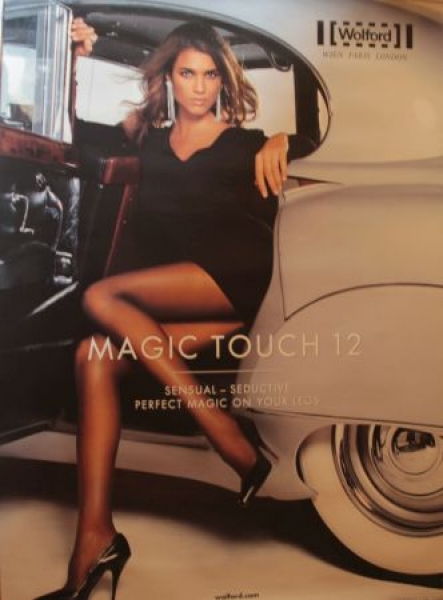 Jaguar XK 2000 "Magic Touch 12 Sensual" Wolford-Advertisingposter (3608)