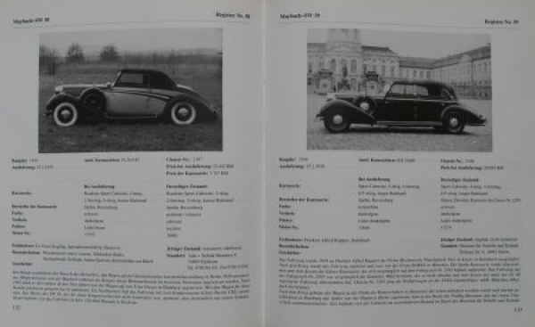 Metternich "Maybach Register" Maybach-History 1996 (3621)