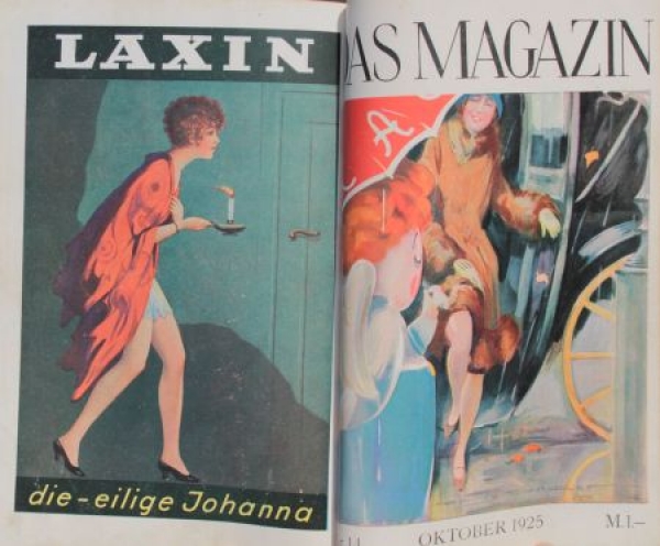 Eysler "Das Magazin" Society-Magazine 1925 bounded Edition (3637)