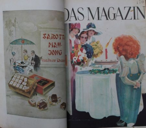 Eysler "Das Magazin" Gesellschafts-Magazin 1925 gebunder Jahrgang (3637)