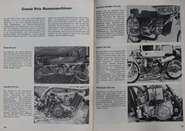 "Motorrad Katalog 71/72 - Serien- und Rennmaschinen" Motorbike-Yearbook 1971 (3647)