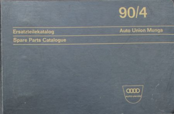 DKW Munga Auto-Union Geländewagen 1967 Ersatzteil-Katalog in Originalordner (4295)