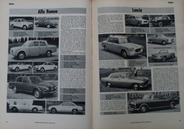 "Die Auto-Modelle Katalog 1962/63" Automobil-Yearbook (4185)