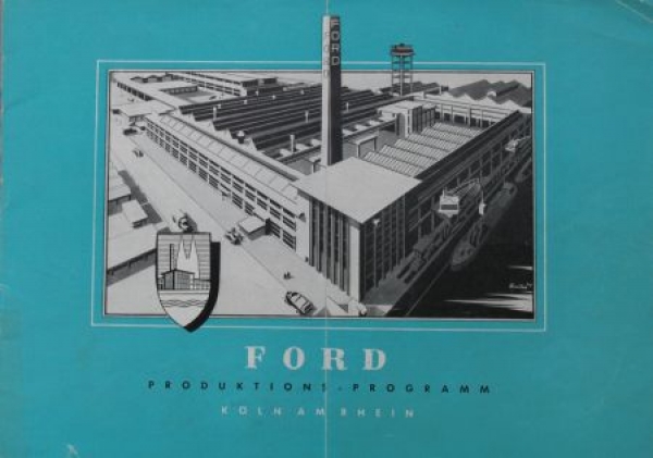 Ford Modelprogram 1950 Carbrochure (3667)