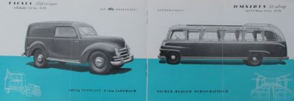 Ford Modelprogram 1950 Carbrochure (3667)
