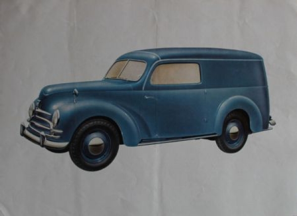 Ford Taunus Commercialcar Modelprogram 1950 Carbrochure (4138)