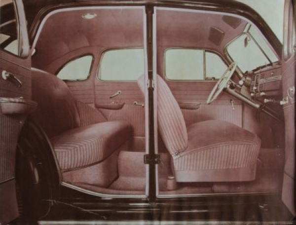 Opel Kapitaen Modelprogram 1939 Carbrochure (3686)