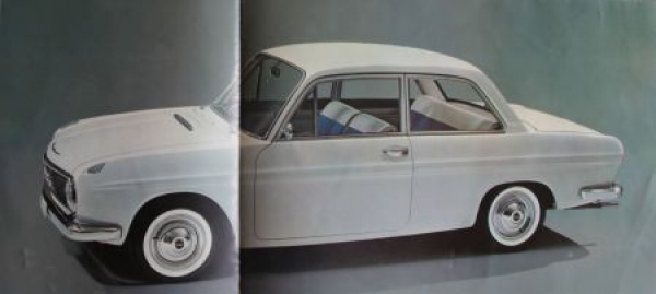 DKW F 102 Modelprogram 1965 Carbrochure (3714)