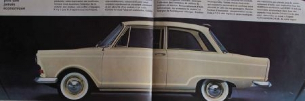 DKW F11 Modelprogram 1964 Carbrochure (3717)