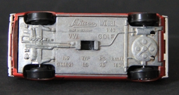 Schuco Volkswagen Rabbit LS 1975 DieCast Model (3759)
