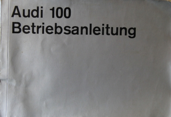 Audi 100 LS 1971 Carmanual (3768)