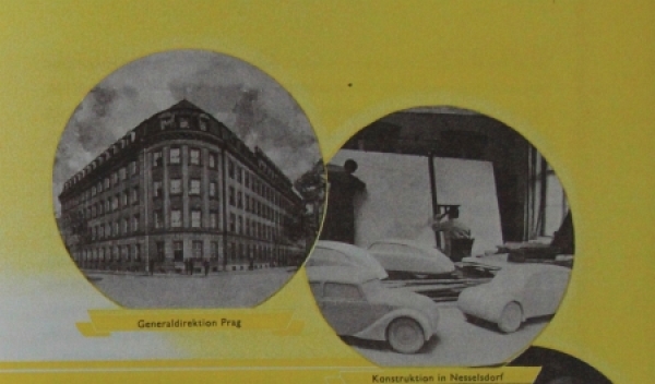 Tatra Modelprogram 1937 "40 Jahre Auto Tatra" Carbrochure (3793)