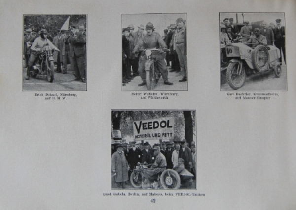 Veedol 1926 "Sieg durch Veedol" Motorracing-History (3932)