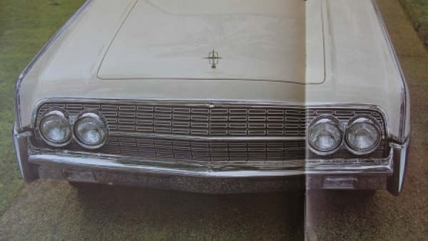 Lincoln Continental Modelprogram 1962 Carbrochure (3946)