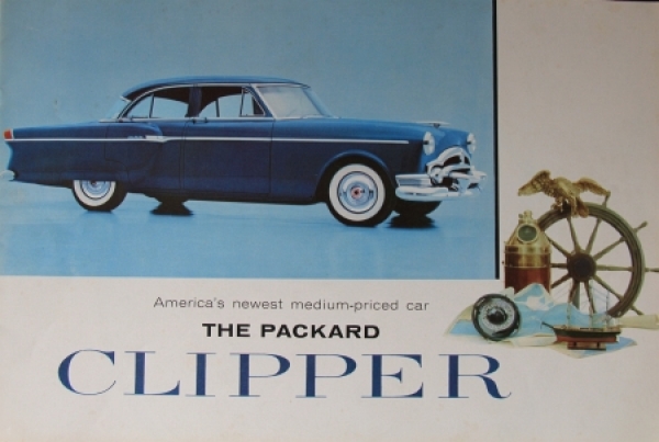 Packard Clipper Modelprogram 1954 Carbrochure (3984)