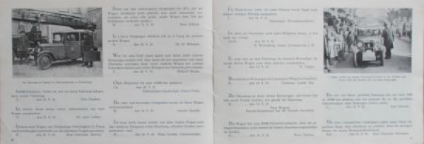 Hanomag Modellprogramm 1932  "Der Hanomag-Fahrer spricht...!" Automobilprospekt (5590)