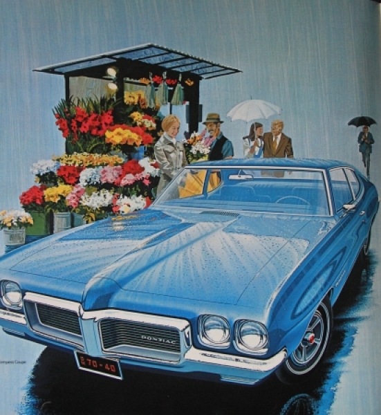 Pontiac Modelprogram 1970 Carbrochure (4041)