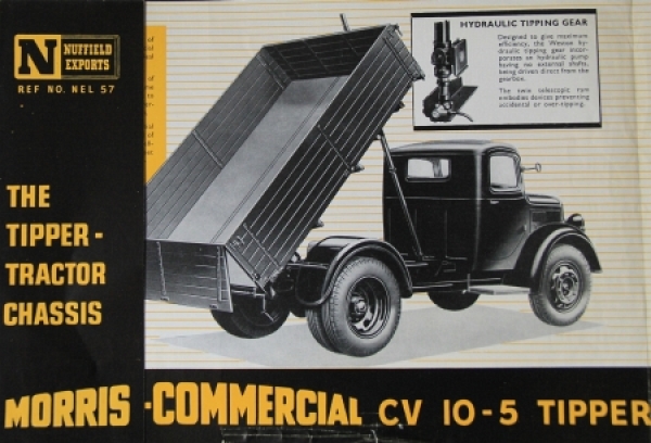 Austin Morris Commercial CV 10-5 Modelprogram 1948 Truckbrochure (4058)